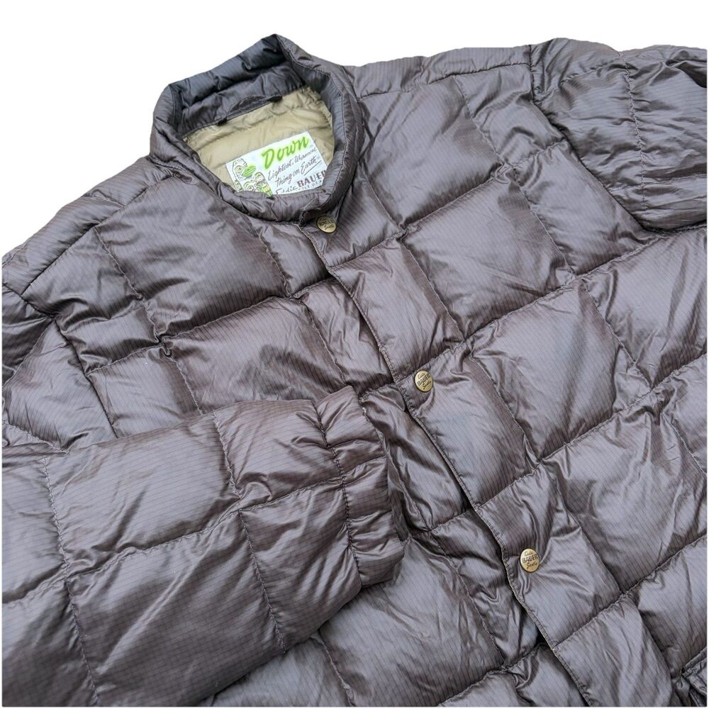 Eddie Bauer Seattle Goose Down Puffer Quilted Long Sleeve Jacket Men’s Size M